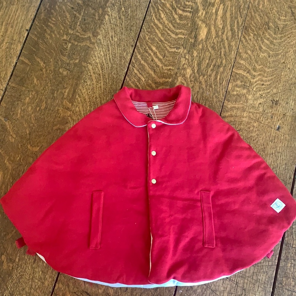 Petite Bateau Red Cape